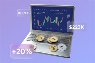 AI automated trading system technology visualization on Falcon Wertgrove